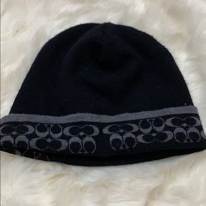 Coach Knit Logo hat